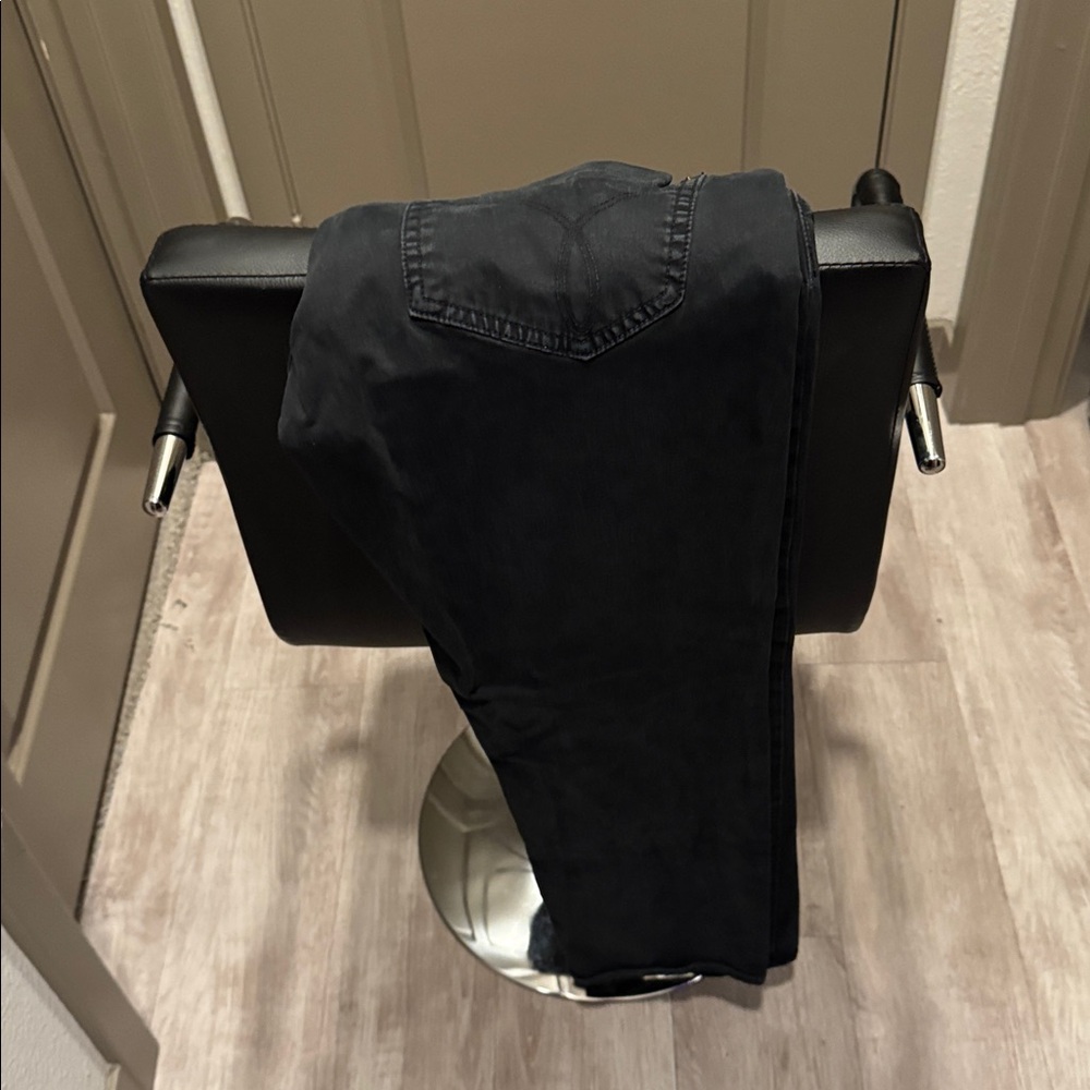 Calvin Klein Men's Slim Straight Jeans - Black